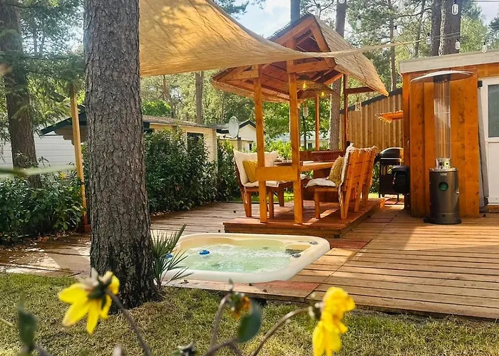 Kompleks wypoczynkowy Capfun Luxe Onthaasten Op De Veluwe Za Tm Za